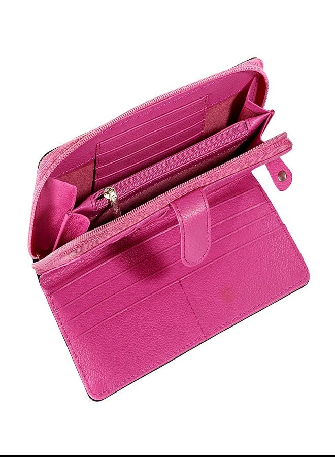 إس آر بي محفظة نسائية من SRB (متعددة الألوان) (أسود ووردي) - Image 4